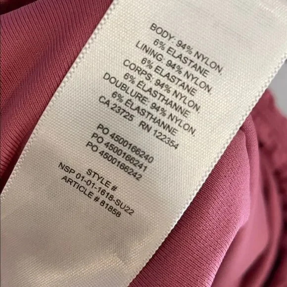 Babaton Dusty Rose Strapless bodysuit size small - Picture 6 of 7